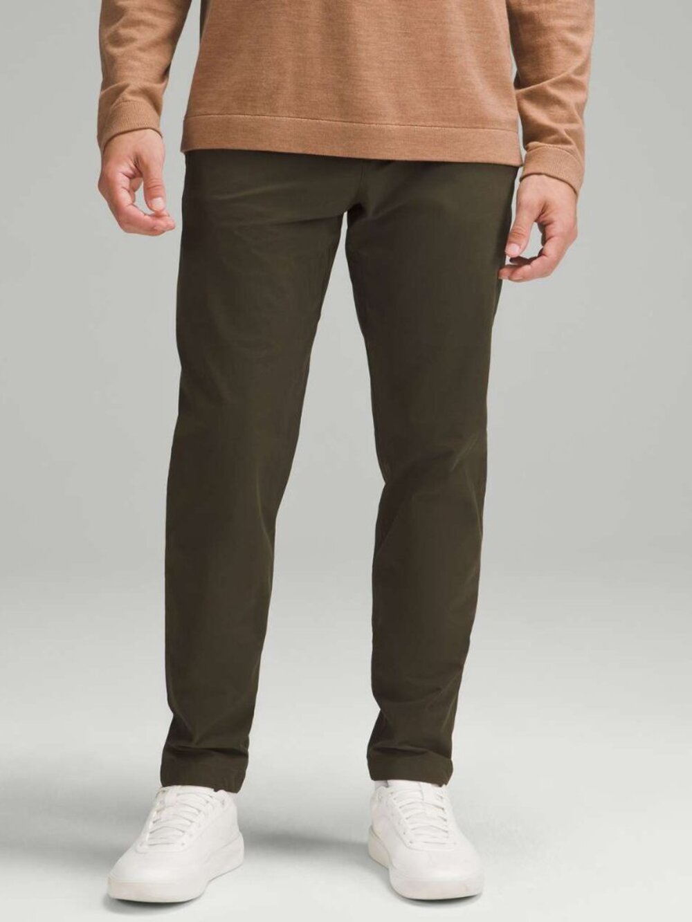 Lululemon Men's ABC Slim-Fit Trouser *Stretch Cotton VersaTwill - Dark Olive